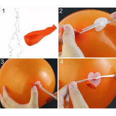 Ako používať samouväzovacie lyko na latexové balóny