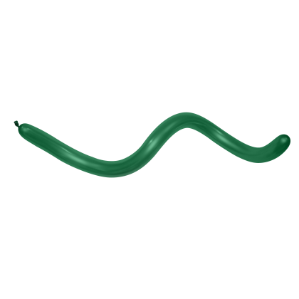 Balón modelovací tmavo Zelený 032