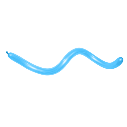 Balón modelovací Bledo Modrý 040