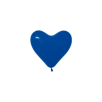Balón srdce Modré 340 12´´- 31cm