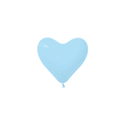 Balón srdce Modrá 12´´- 31cm