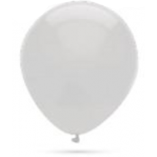 Balón metalický biela perla 32cm