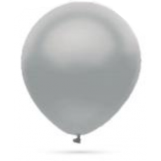 Balón metalický Strieborný s302 32cm
