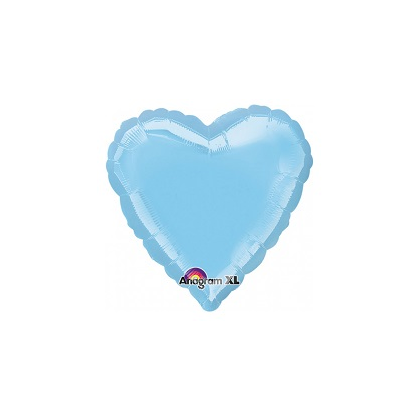 Balón srdce Modré bl.