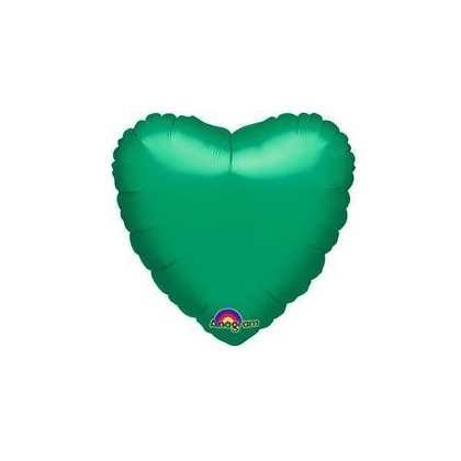 Balón srdce Zelené