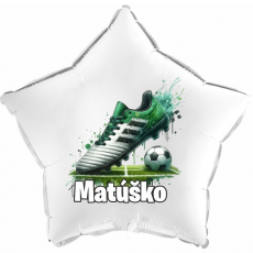 Balón Futbal s menom