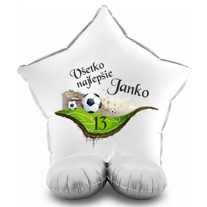 Balón Futbal s menom