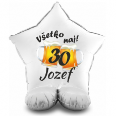 Balón Všetko naj Pivo s menom