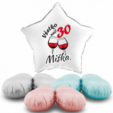 Balón Všetko naj Víno s menom