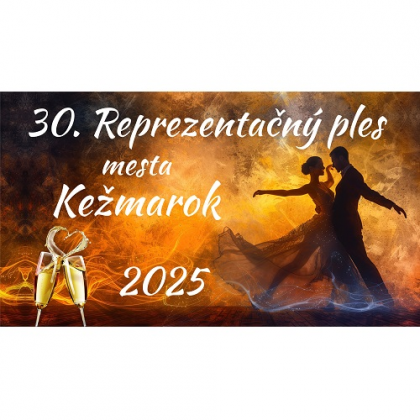 Banner Reprezentačný Ples 110x60 cm