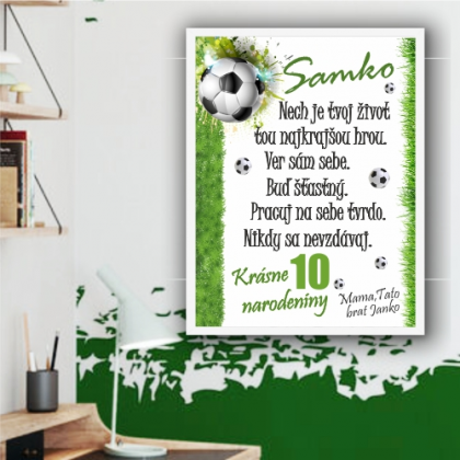Tabuľka pre Futbalistu