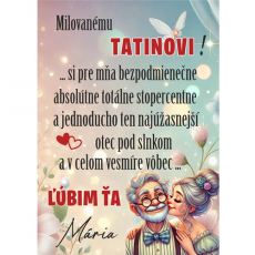 Tabuľka ku Dňu otcov