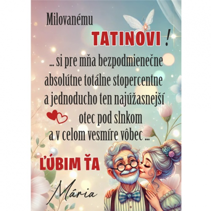 Tabuľka ku Dňu otcov