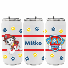 Termoska s náustkom Paw Patrol Marshall