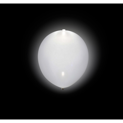 LED svetlo do balónov biele