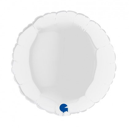 Balón 9´´ Kruh biely 23 cm