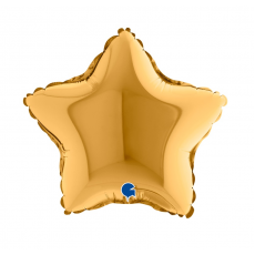 Balón 9´´ Hviezda zlatá 23 cm