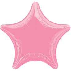 Balón Hviezda Ružová 45 cm
