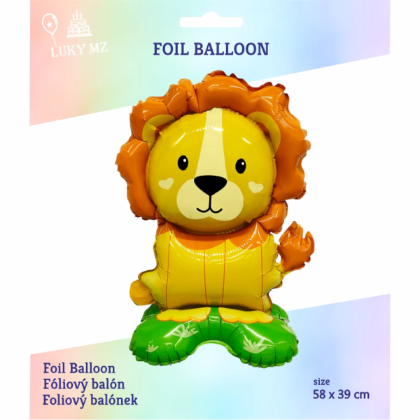 Balónik stojaci Lev 