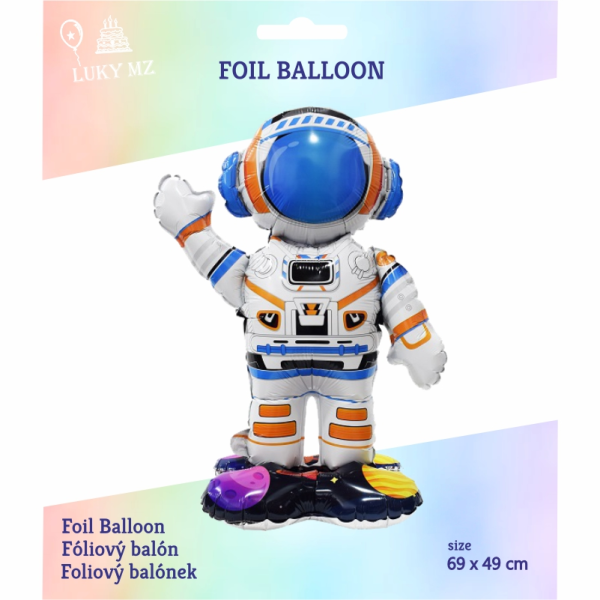 Balónik stojaci Kozmonaut 