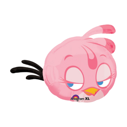 Balon Angry Birds ružový US