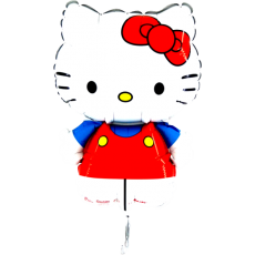 Balón Hello Kitty č. mašľa