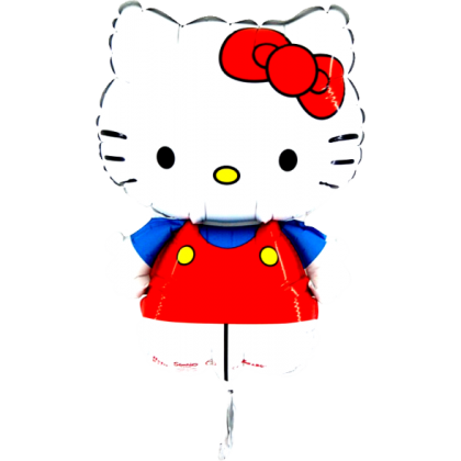 Balón Hello Kitty č. mašľa