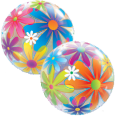 Balón Q Bubbles Fanciful Flower