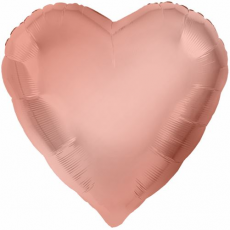 Balón Srdce Rosegold 71 cm