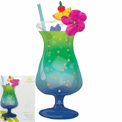 Balón Tropical Blue Hawaian Drink