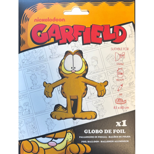 Balón Garfield 83 x 31 cm