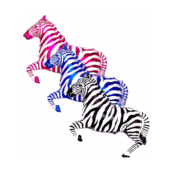 Balónik Zebra