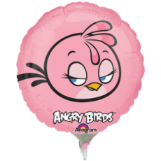Balónik Angry Birds ruž. kruh US