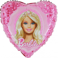 Balón Barbie s korunkou