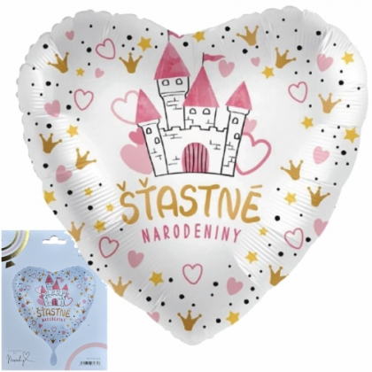 Balón Šťastné narodeniny