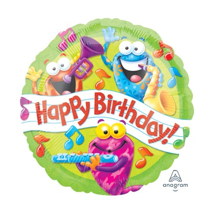 Balón Happy Birthday Žaby