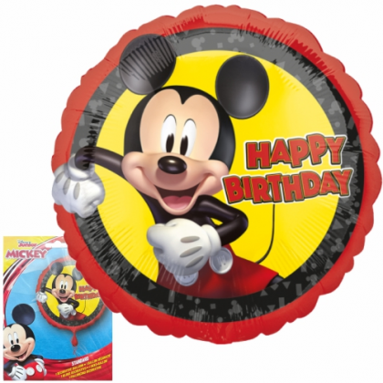Balón Mickey Happy Birthday