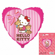 Balón Hello Kitty s macíkmi