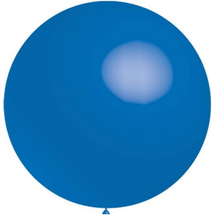 Balón modrý 034 - veľký 60cm - 2FT
