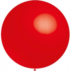 Balón Červený 025 - veľký 60cm - 2FT