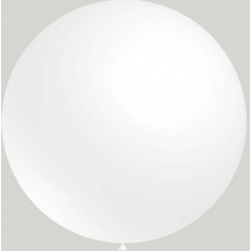 Balón Biely 020 - veľký 60cm - 2FT