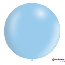 Balón modrý matte - veľký 60cm - 2FT