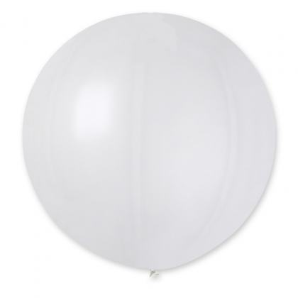 Balón veľký Gigant biely 135 cm