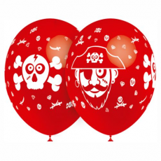 Balón Pirát červený