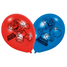 Balóny Super Mário 6 ks 