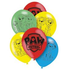 Balóny Paw Patrol 6 ks 