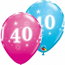 Balón narodeninový číslo 40 11´´