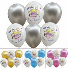 Set balónov Happy Birthday