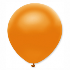 Balón metalický oranžový 32 cm