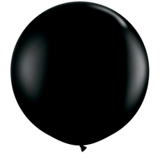 Balón čierny veľký 90cm Q - 3FT